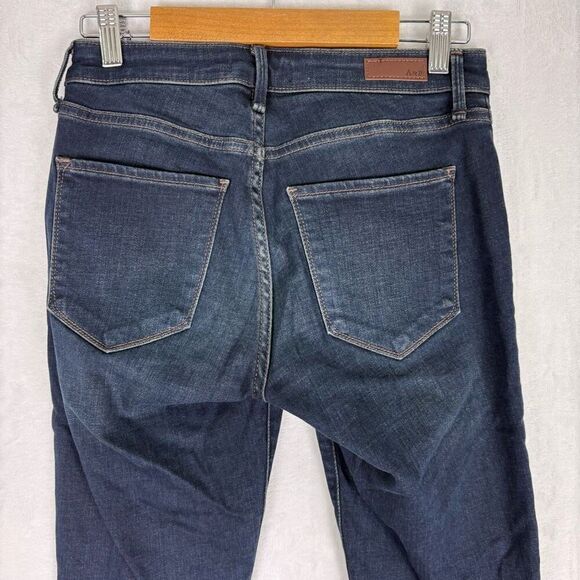 Abercrombie & Fitch Dark Wash Mid Rise Super Skinny Jeans Size 26 - Picture 9 of 12